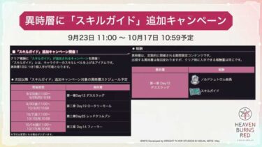【ヘブバン】ドライブスキルって誰に付けると良いの？【ヘブンバーンズレッド】